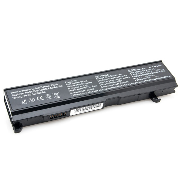 Аккумулятор PowerPlant для ноутбуков Toshiba Satellite A80 (PA3465U-1BRS, TA2465LH) 10,8V 5200mAh
